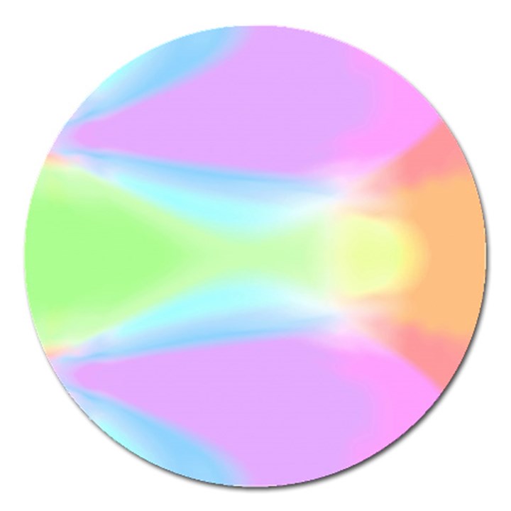 Abstract Background Colorful Magnet 5  (Round)