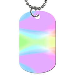 Abstract Background Colorful Dog Tag (two Sides) by Simbadda