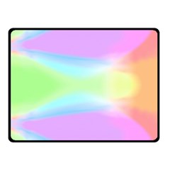 Abstract Background Colorful Double Sided Fleece Blanket (small)  by Simbadda