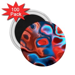 Abstract Fractal 2 25  Magnets (100 Pack)  by Simbadda