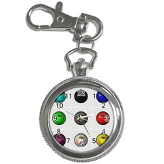 9 Power Buttons Key Chain Watches by Simbadda