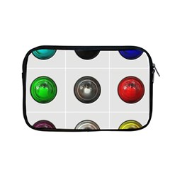 9 Power Buttons Apple Macbook Pro 13  Zipper Case by Simbadda