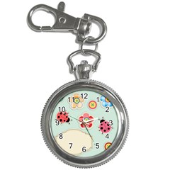 Buttons & Ladybugs Cute Key Chain Watches by Simbadda