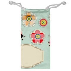 Buttons & Ladybugs Cute Jewelry Bag by Simbadda