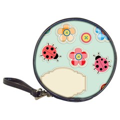 Buttons & Ladybugs Cute Classic 20-cd Wallets