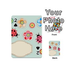 Buttons & Ladybugs Cute Playing Cards 54 (mini)  by Simbadda