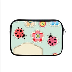 Buttons & Ladybugs Cute Apple Macbook Pro 15  Zipper Case by Simbadda