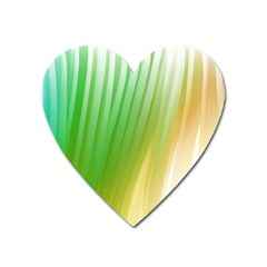 Folded Paint Texture Background Heart Magnet by Simbadda