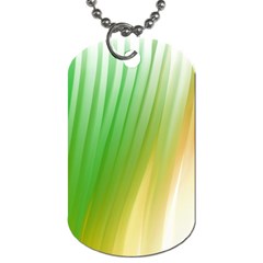 Folded Paint Texture Background Dog Tag (two Sides) by Simbadda