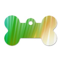 Folded Paint Texture Background Dog Tag Bone (one Side) by Simbadda