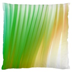 Folded Paint Texture Background Large Cushion Case (one Side) by Simbadda