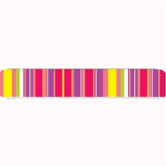 Stripes Colorful Background Small Bar Mats by Simbadda