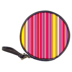 Stripes Colorful Background Classic 20-cd Wallets