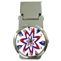 Fractal Flower Money Clip Watches by Simbadda