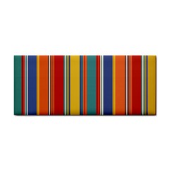 Stripes Background Colorful Cosmetic Storage Cases by Simbadda