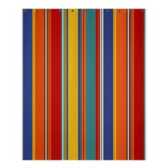 Stripes Background Colorful Shower Curtain 60  X 72  (medium)  by Simbadda