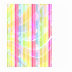 Abstract Stripes Colorful Background Large Garden Flag (two Sides) by Simbadda