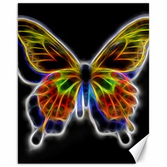 Fractal Butterfly Canvas 16  X 20   by Simbadda