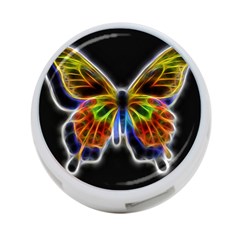 Fractal Butterfly 4-port Usb Hub (one Side) by Simbadda