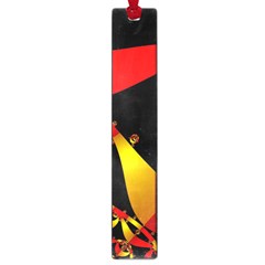 Fractal Ribbons Large Book Marks by Simbadda