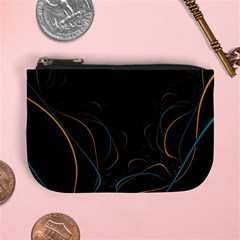 Fractal Lines Mini Coin Purses by Simbadda