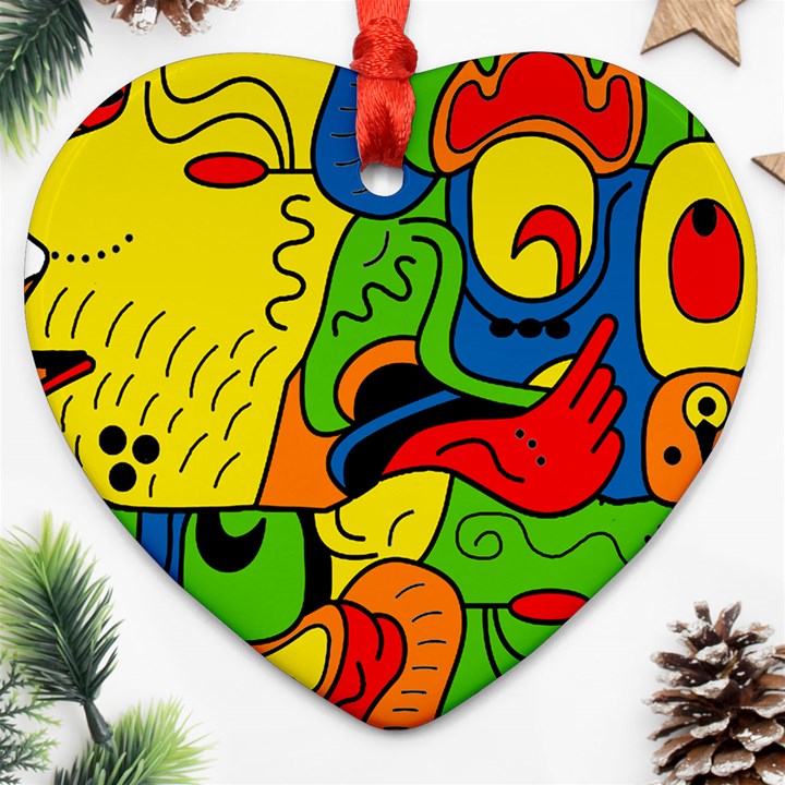 Mexico Ornament (Heart)