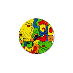 Mexico Golf Ball Marker (4 Pack) by Valentinaart