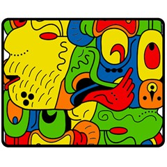 Mexico Fleece Blanket (medium)  by Valentinaart