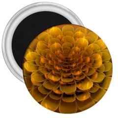 Yellow Flower 3  Magnets by Simbadda