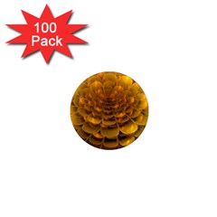 Yellow Flower 1  Mini Magnets (100 Pack)  by Simbadda