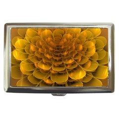 Yellow Flower Cigarette Money Cases by Simbadda