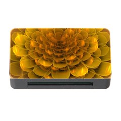 Yellow Flower Memory Card Reader With Cf by Simbadda