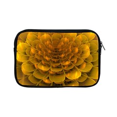 Yellow Flower Apple Ipad Mini Zipper Cases by Simbadda