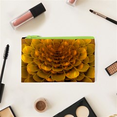 Yellow Flower Cosmetic Bag (xs) by Simbadda