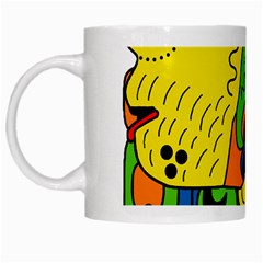 Mexico White Mugs by Valentinaart