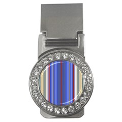 Colorful Stripes Money Clips (cz)  by Simbadda