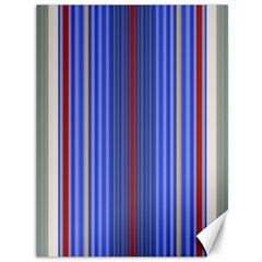 Colorful Stripes Canvas 36  X 48   by Simbadda