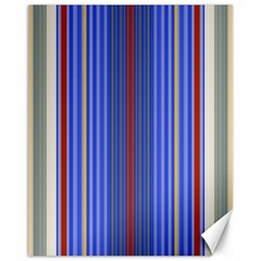 Colorful Stripes Canvas 11  X 14   by Simbadda