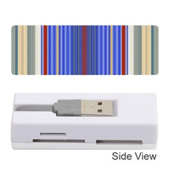 Colorful Stripes Memory Card Reader (stick)  by Simbadda