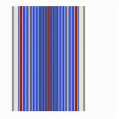 Colorful Stripes Large Garden Flag (two Sides) by Simbadda