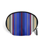 Colorful Stripes Accessory Pouches (Small)  Front