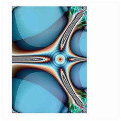 Fractal Beauty Large Garden Flag (two Sides) by Simbadda