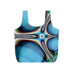 Fractal Beauty Full Print Recycle Bags (s)  by Simbadda