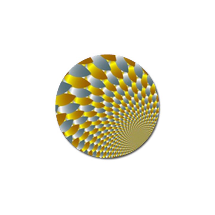 Fractal Spiral Golf Ball Marker (4 pack)