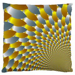 Fractal Spiral Standard Flano Cushion Case (two Sides) by Simbadda