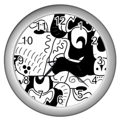 Mexico Wall Clocks (silver) 