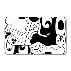 Mexico Magnet (rectangular) by Valentinaart