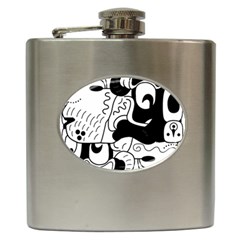 Mexico Hip Flask (6 Oz) by Valentinaart