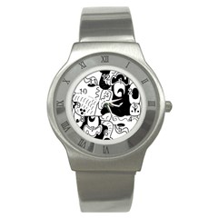 Mexico Stainless Steel Watch by Valentinaart