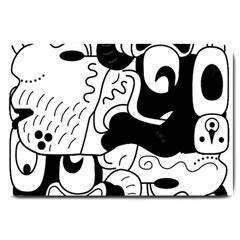 Mexico Large Doormat  by Valentinaart